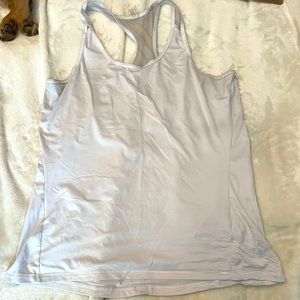 Athleta mesh racer back tank top